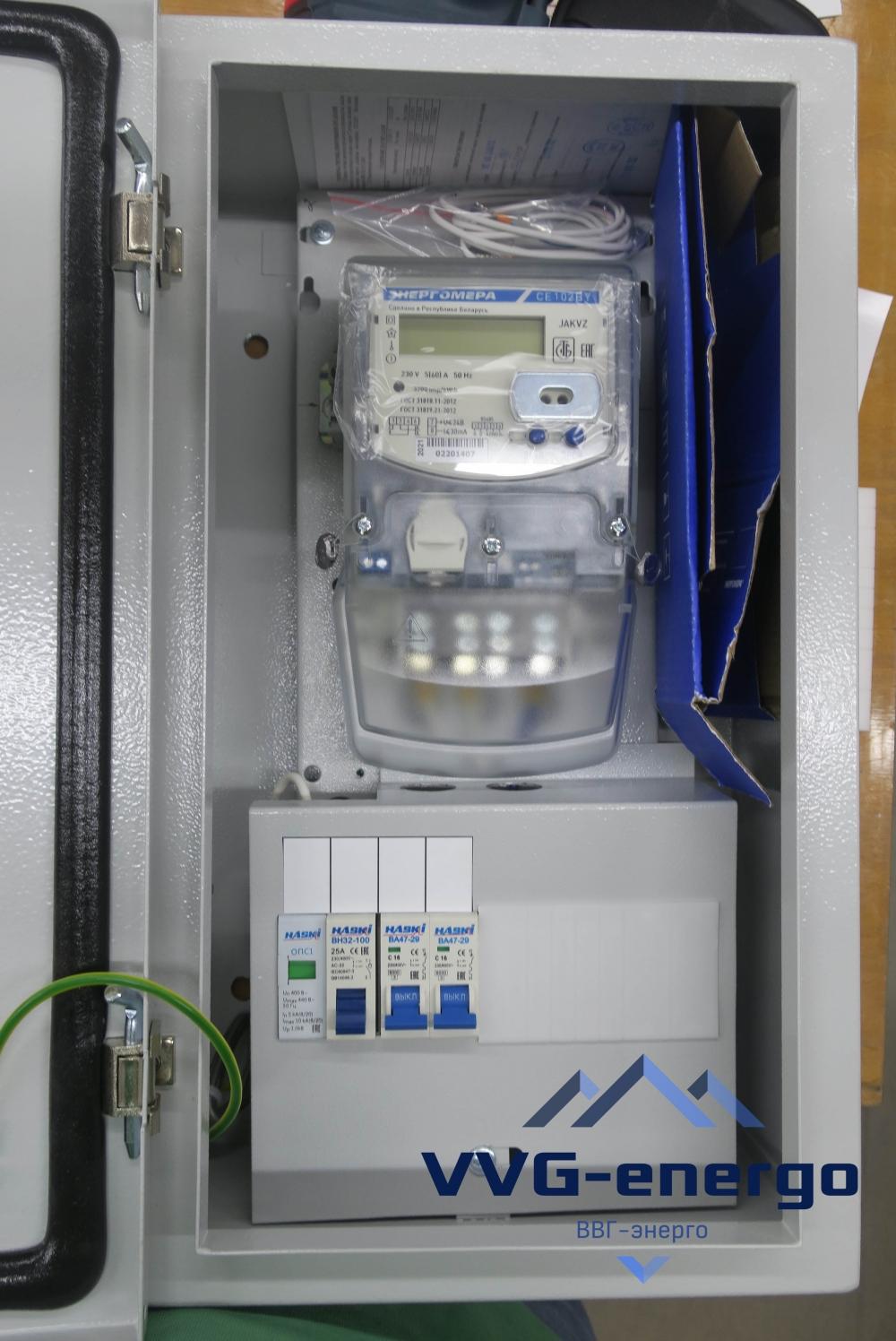 ЩУР-06 - щит учёта и распределения для электротепловых нагрузок